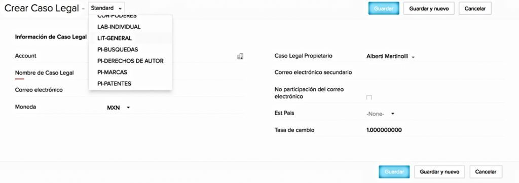 gestion de casos OK2 1024x361 - Aptus Legal Systems - Using solutions designed for legal law firms